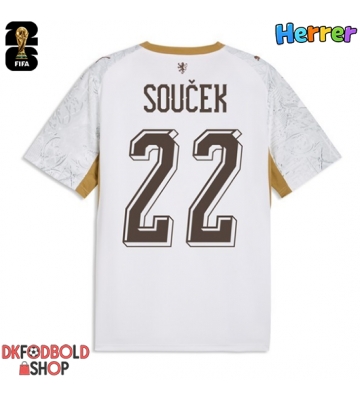 Tjekkiet Tomas Soucek #22 Udebanetrøje VM 2026 Kort ærmer